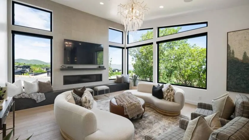 custom home in highland