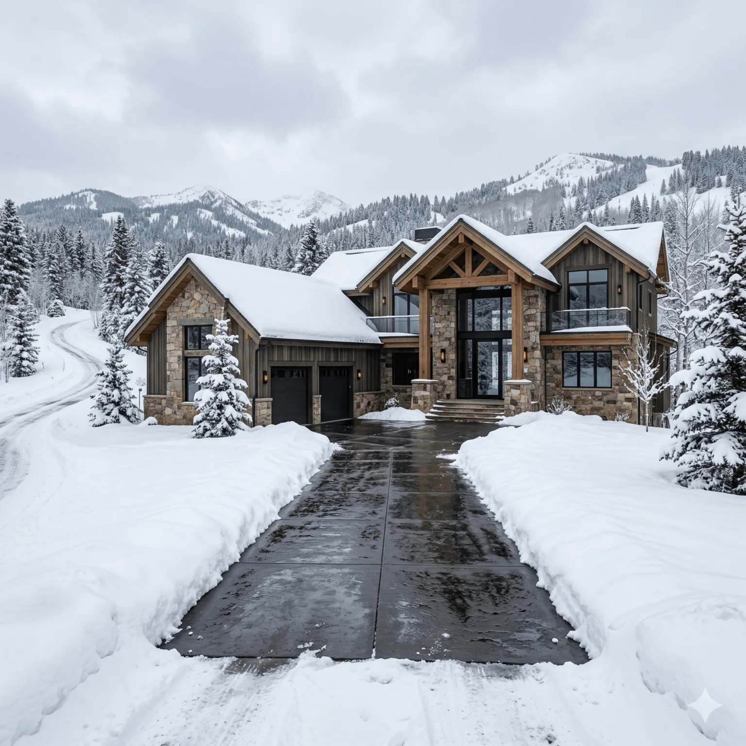 Heated Driveway
